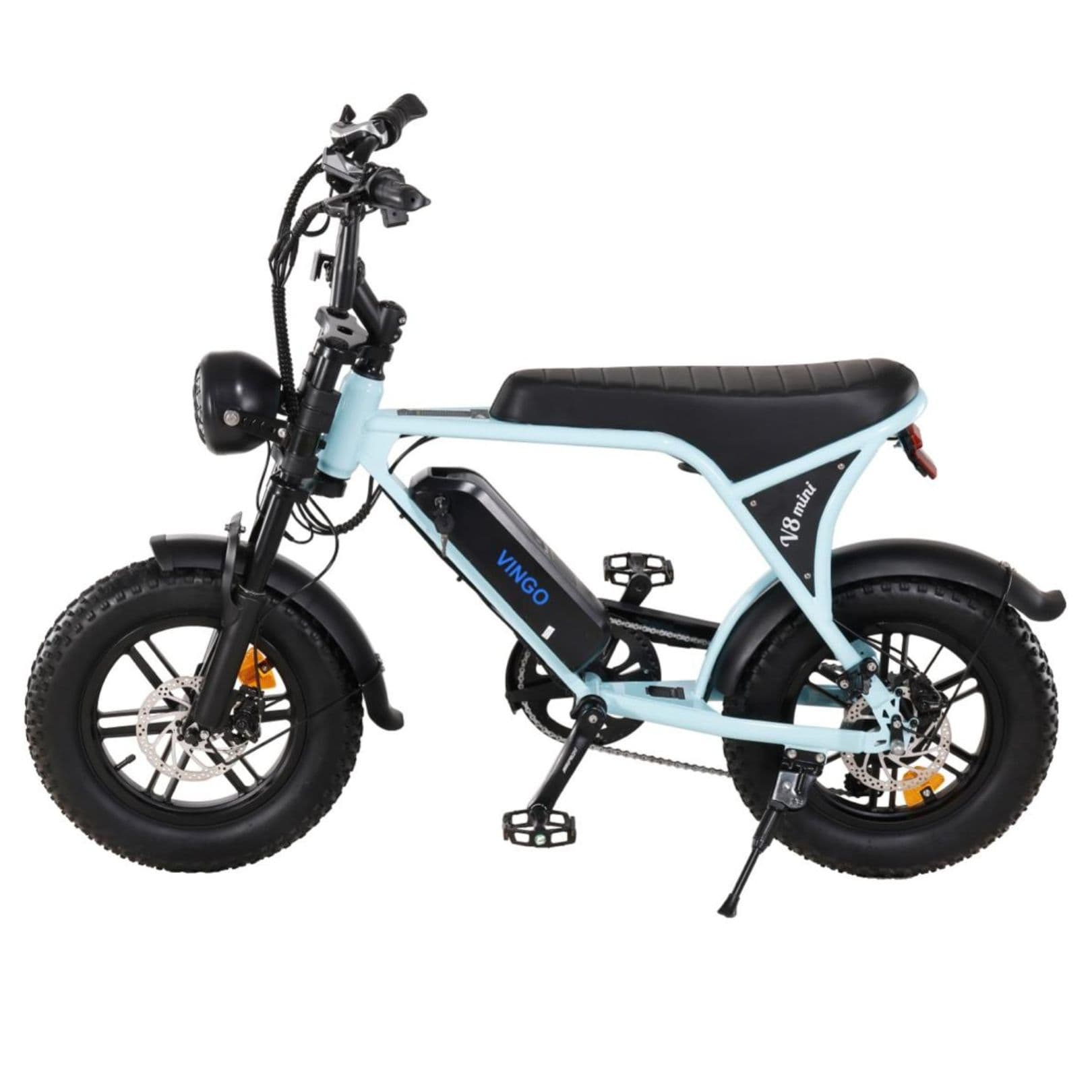 Vélo Électrique Bleu Pliable - Urban Rider V8 Pro